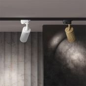 Трековый светильник под лампу GU10 Фокус Дизайн/Focus Design Unity TR011-1-GU10-W трековый белый