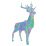 фигура светодиодная РАДУЖНЫЙ ОЛЕНЬ UL-00011051 ULD-R501 220V DEER