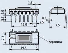 микросхема 140УД20А