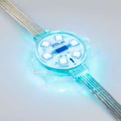 Светодиодный модуль герм. управляемый RGB 029188 VISOR-DMX-5060 6LED  24V 1.5W  IP68