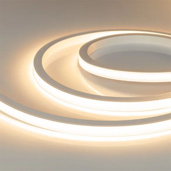 Светодиодная лента Белый теплый 2025 220V 10W/m 320Led/метр герм 054198 ARL-PSW-U320-16mm силикон 2700K IP65 (30м)