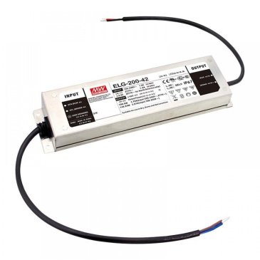 блок питания диммируемый (AC-DC) DALI 24V 200W ELG-200-24DA металл IP67