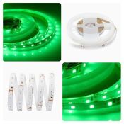 Светодиодная лента Зеленый 3528 12V  4.8W/m 60Led/метр 34BL Стандарт 8мм блистер Светодиодная лента Зеленый 3528 12V  4.8W/m 60Led/метр 34BL Стандарт 8мм блистер