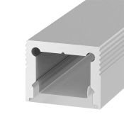 комплект профиля DesignLed с экраном LS1613 накладной ANOD