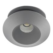 Встраиваемый светильник  15W Белый теплый 051309 ORBE LED 220V IP20 поворотный круглый серый
