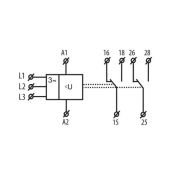 Реле напряжения и контроля фаз HRN-43/230V 8594030337660