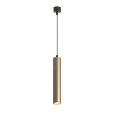 Подвесной светильник без лампы DENKIRS DK4050-BG 1xGU10 цилиндр золото