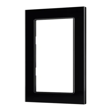 Рамка стеклянная сдвоенная Arlight GLARE 043791 FRM-GLARE-GS-D-BK черная