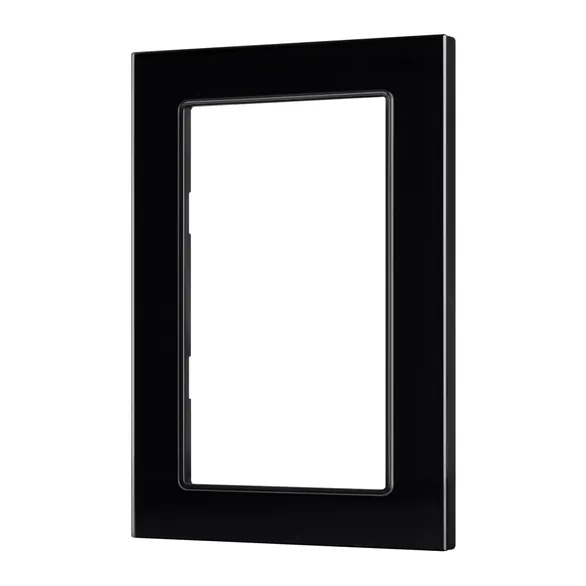 Рамка стеклянная сдвоенная Arlight GLARE 043791 FRM-GLARE-GS-D-BK черная