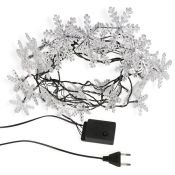 гирлянда фигурная  4W Снежинки RGB 303-065, 30 LED МУЛЬТИКОЛОР, 4,4 метра с контроллером
