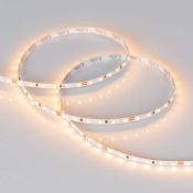 Светодиодная лента Белый теплый 2216 24V  9.6W/m 120Led/метр 024414(2) MICROLED-5000 3000K -4мм LUX
