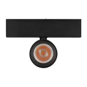 Магнитный трековый светильник  9W Белый дневной MAG-SPOT-25-R90 30deg  24V на магнитный шинопровод черный 046300 DALI