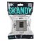Розетка встраиваемая компьютерная IEK SKANDY SK-K10-2-K50 SK-K02N RJ45 кат.6 металл никель