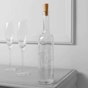 гирлянда НИТЬ на батарейках РОСА с пробкой Красный, 7х3х3 см (AG13x3) 2.0м.