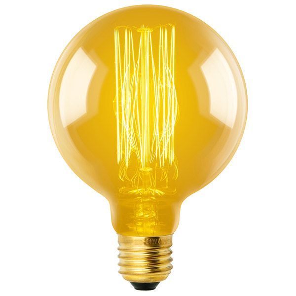 лампа ретро накаливания Vintage форма шар 60W UL-00000479 IL-V-G95-60/GOLDEN/E27 VW01 диммируемая лампа ретро накаливания Vintage форма шар 60W UL-00000479 IL-V-G95-60/GOLDEN/E27 VW01 диммируемая
