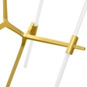 Люстра подвесная Lightstar без лампы 742103 STRUTTURA 10х40W G9 матовое золото