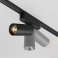 Трековый светильник 12W Белый теплый Фокус/Focus Led Radity 36deg TR103-1-12W3K-M-B на магнитный шинопровод черный
