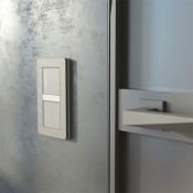 Выключатель встраиваемый одноклавишный с подсветкой сенсорный WERKEL W4512014 дымчатый