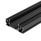 Накладной алюминиевый профиль STRETCH-41-CEIL-CENTER-2000 BLACK 055206