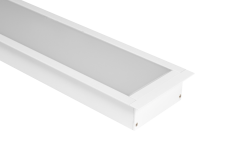 комплект профиля DesignLed с экраном LE.8832-W встраиваемый