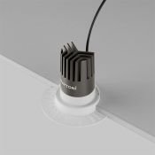Встраиваемый светильник  10W Белый дневной DL119-10W-4K-TRS-W Омут / Dip 50deg 230V IP20 круглый белый