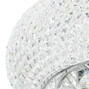 Люстра накладная Osgona без лампы Monile 704034 3х40W E14 круглая хром/прозрачный
