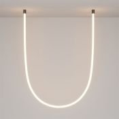 Держатель для гибкого неона Maytoni NEMO 20320 для двухстороннего накладного монтажа неона 360° D25 черный