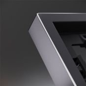 Рамка металлическая на 3 поста S70 Metal антрацит