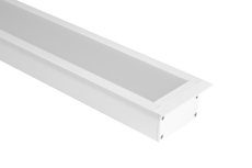 комплект профиля DesignLed с экраном LE.6332-W встраиваемый