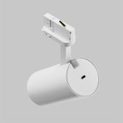Трековый светильник 20W Белый теплый - белый дневной TR197-3-20WCCT-M-W Фокус / Focus Led Trinity IP20 белый