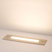 светильник   8W Белый дневной 034827  LTD-LINE-TILT-S210 220V IP67 прямоугольный встраиваемый серебристый