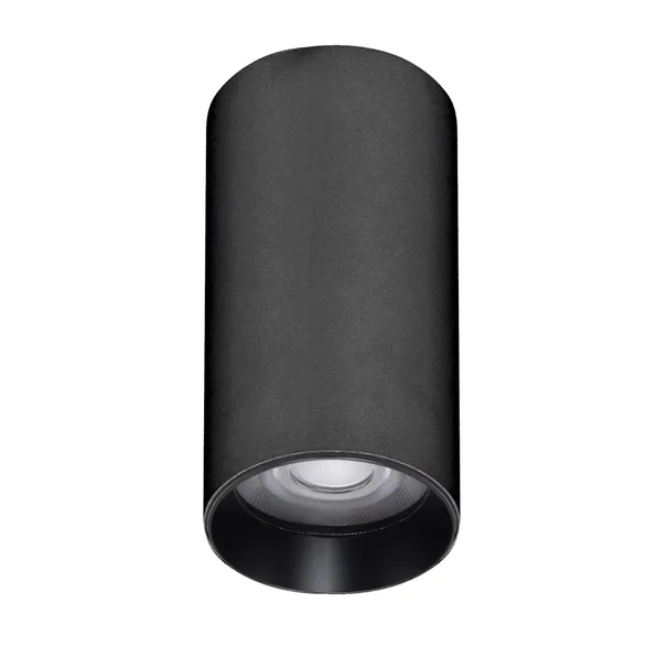 Накладной светильник  12W Белый теплый 052341 SP-GABI-SURFACE-R60-12W 60deg 220V IP40 цилиндр черный
