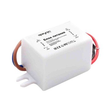 Блок питания (AC-DC) 12V   5W 03-08 Стандарт герм IP67 пластик