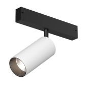 Трековый светильник однофазный  20W Белый-MIX SMART DK8041-BW+BK IP20 на шинопровод управляемый белый/черный