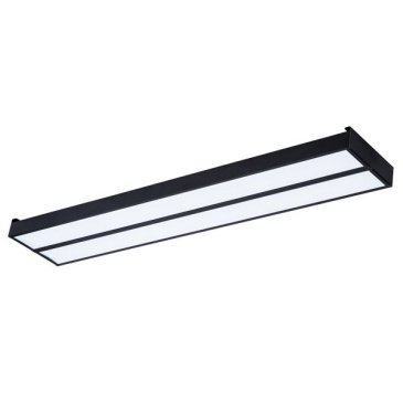 светильник  44W Белый дневной UL-00012557 ULO-K15A 2x22W-4000K-L100 IP44 BLACK линейный подвесной черный