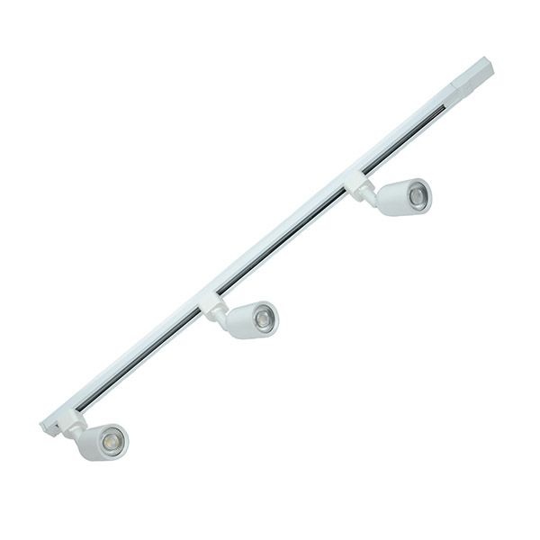 Готовый трековый набор VOLPE  24W Белый дневной UL-00006781 ULB-Q292 8W-4200К-K WHITE SET31 1.0м накладной прямой белый