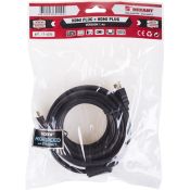 Кабель штекер HDMI- штекер HDMI V1.4 GOLD 5м