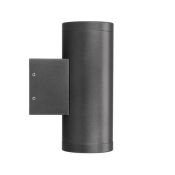 Накладной светильник  18W Белый теплый 038154(1) LGD-RAY-WALL-TWIN-R65-2x9W 220V цилиндр серый