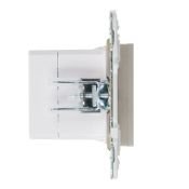 Розетка встраиваемая USB IEK SKANDY A+C 18Вт SK-U22-018-K98 SK-R13Sa песочный