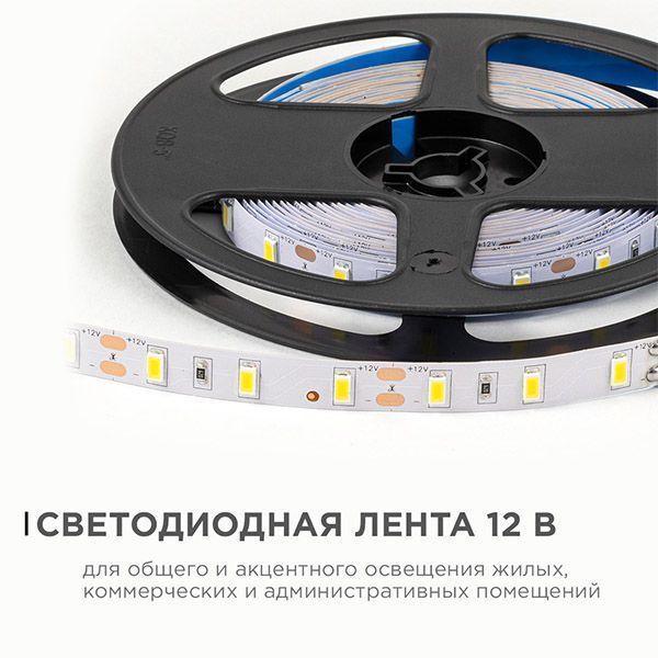 Светодиодная лента Белый дневной 5630 12V  9.6W/m 60Led/метр LSE-289 Эконом 10мм IP20 Светодиодная лента Белый дневной 5630 12V  9.6W/m 60Led/метр LSE-289 Эконом 10мм IP20