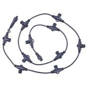 Провод-шина для гирлянд UL-00013219 UCX-F90 T10-2M-BK черный 2м, 10 Т-коннекторов, шаг 20см,статика-мерцание IP67