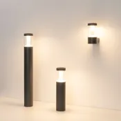 светильник 10W Белый теплый 052702 LGD-STEM-BOLL-H900 220V IP65 цилиндр стационарный черный