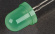 светодиод выводной  8мм Зеленый   0.5cd 004227 ARL-8603PGD