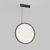 Подвесной светильник  35W Белый -MIX DENKIRS VEIL DK6607-BK 230V с ПДУ круглый черный