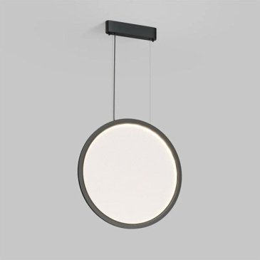Подвесной светильник  35W Белый -MIX DENKIRS VEIL DK6607-BK 230V с ПДУ круглый черный