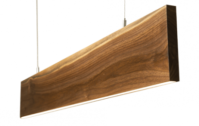 светильник  13W Белый теплый WOODEN W20-GRUSHA-125-10  220V IP20 прямоугольный подвесной груша