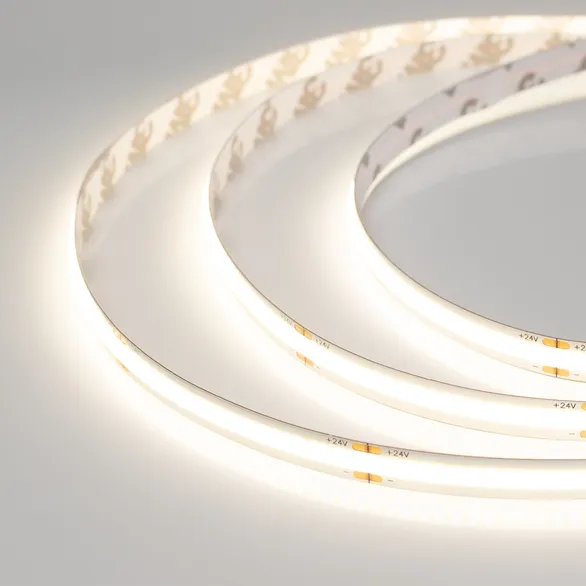 Светодиодная лента Белый дневной CSP 24V 11W/m 378Led/метр 031884(3) COB-X378-8mm  4000K
