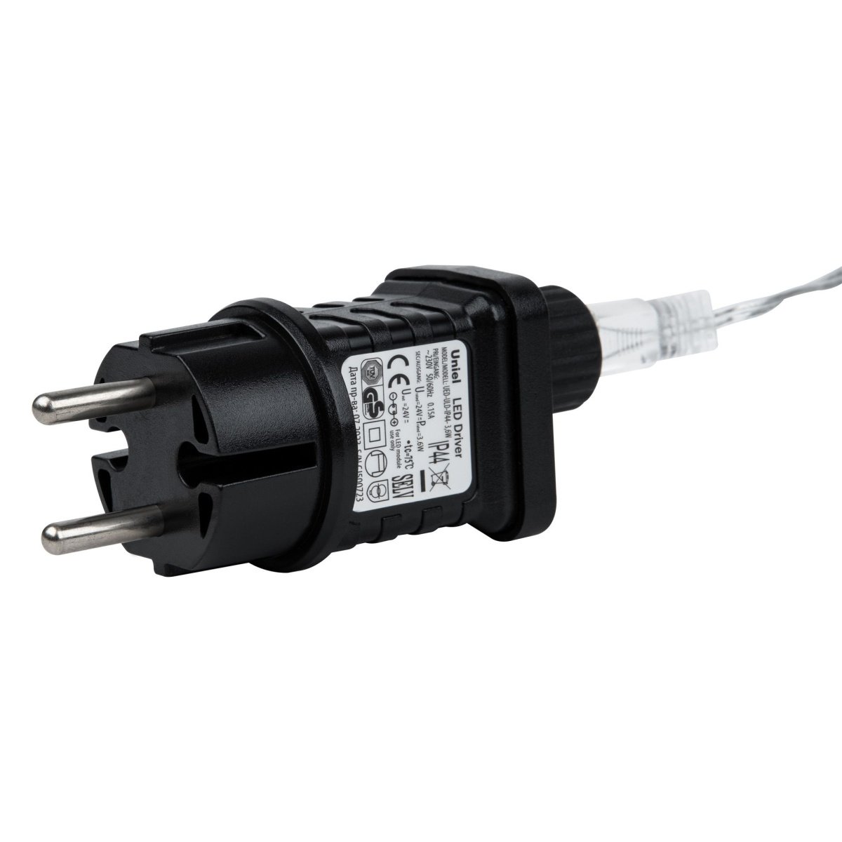 гирлянда БАХРОМА   6W Синий UL-00010882 ULD-B12006-195-TTK BLUE IP44 с эффектом мерцания