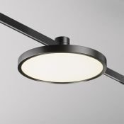 Трековый светильник 10W Белый теплый TR153-1-10W3K-B Плато / Plato Flarity IP20 чёрный