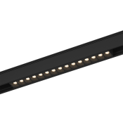 Магнитный трековый светильник 25W Белый дневной SY-601223-BL-25-NW 15deg 24V на магнитный шинопровод черный 00-00003582